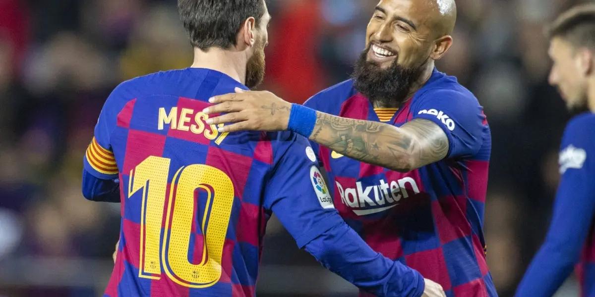 Arturo Vidal brindó una entrevista en la cual habló de su salida del Barca y su elección por el mejor del mundo.