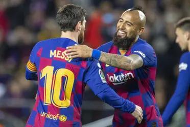 Arturo Vidal brindó una entrevista en la cual habló de su salida del Barca y su elección por el mejor del mundo.
