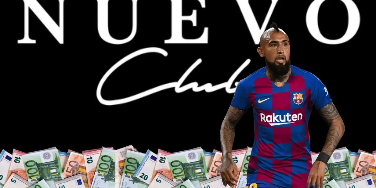Arturo Vidal finalmente tiene equipo, luego de su paso por el fútbol brasileño. En el Barça, el chileno cobró 8 millones
