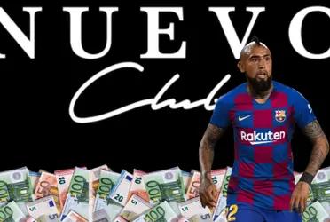 Arturo Vidal finalmente tiene equipo, luego de su paso por el fútbol brasileño. En el Barça, el chileno cobró 8 millones