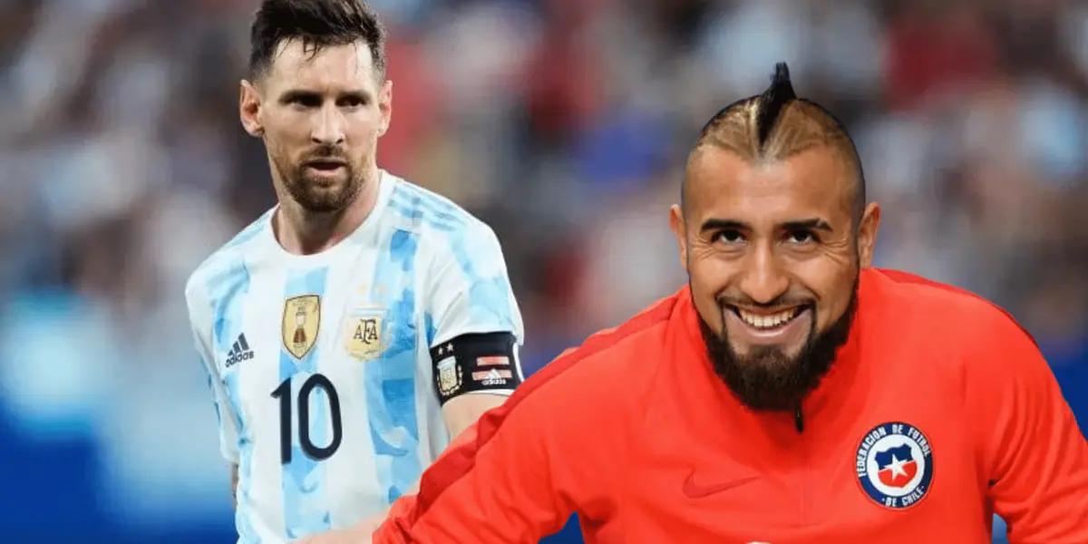 Arturo Vidal tuvo un récord que era solo propiedad de Lionel Messi a nivel Eliminatria Sudamericana