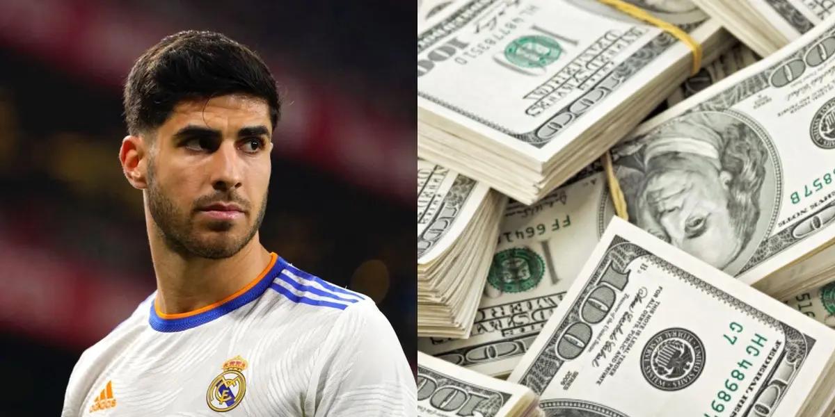 Asensio querría irse gratis en 2023 para poder negociar directamente con su nuevo club y poder cobrar la prima por su fichaje en su totalidad. Mientras tanto el Real Madrid intentará venderlo por 50 millones de euros.