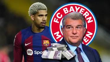 Así convenció Laporta a Araújo para seguir en Barça y rechazar millones del Bayern