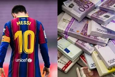 Así se lo ha dicho su agente a la institución catalana sobre el precio de su jugador.