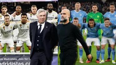 Así serían las alineaciones del Madrid y el City, Guardiola improvisará un poco