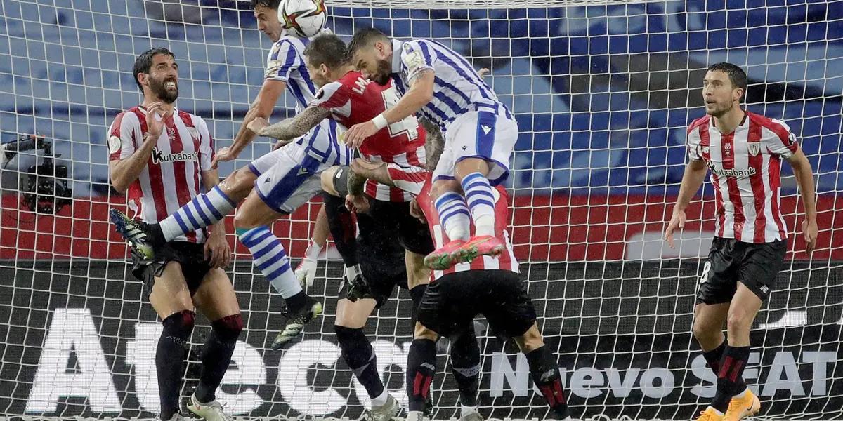 Athletic y Real Sociedad se enfrentan en una nueva edicion del Derby vasco el domingo 20 de febrero a las 21:00 en San Mamés con televisación de a través de Movistar laLiga, canal de pago de Movistar+, también disponible en otras plataformas como Orange.