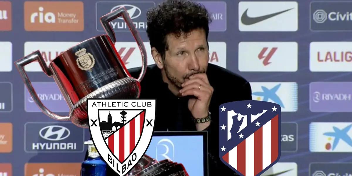 Atleti en llamas, Simeone dio la gran ausencia para la Copa del Rey