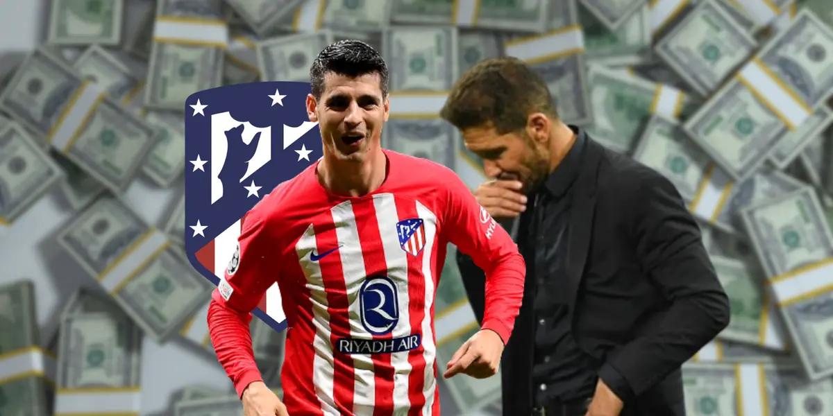 Atleti lo compró en 35 millones y este sería el nuevo club de Álvaro Morata