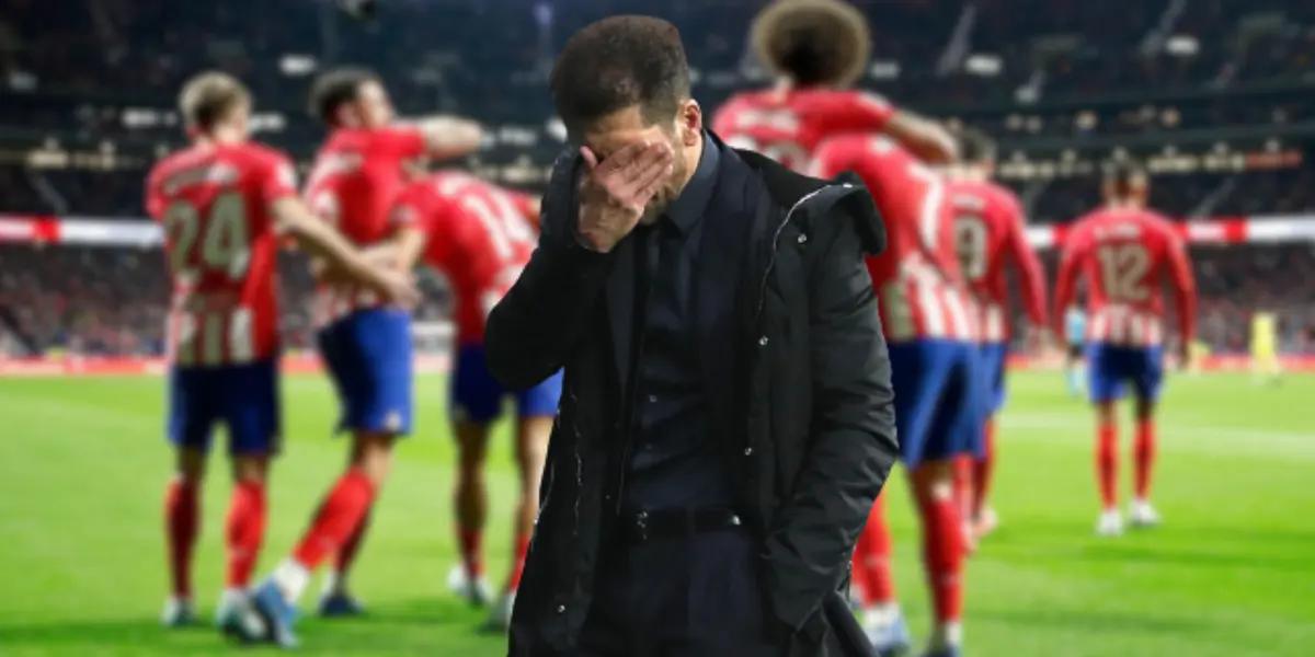 Atleti lo pagó por 12 millones, hoy Simeone decide regalarlo por monedas