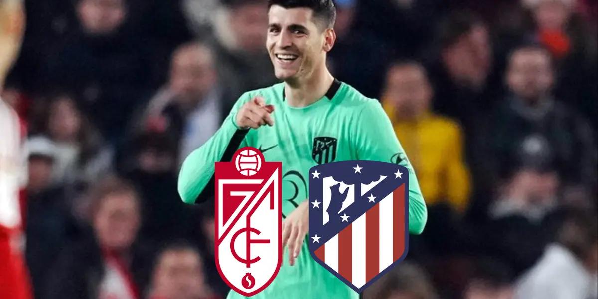 Atleti sufre pero suma de a tres, victoria ante el Granada y a zona de Champions