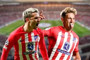 Atleti venció en el último partido del 2023 al Sevilla y este jugador quedó en los aplausos de todos