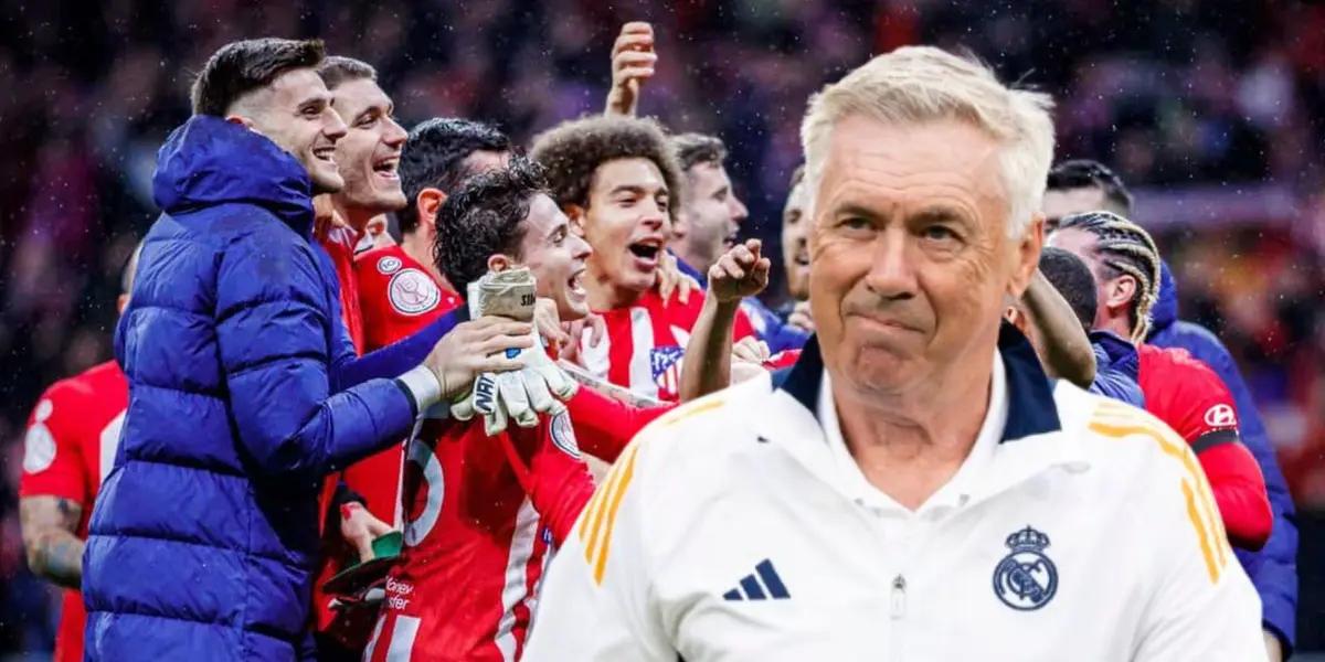 Atlético de Madrid - Carlo Ancelotti (Foto: X)
