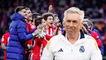 Atlético de Madrid - Carlo Ancelotti (Foto: X)