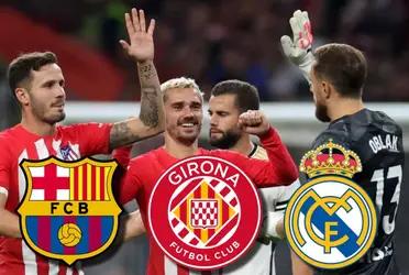 Atlético de Madrid considera la contratación de estos 4 jugadores del Girona, algo que ni el Madrid ni el Barça planean