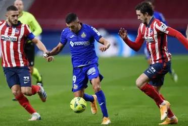 Atlético de Madrid empató contra el Getafe pero pudo ser peor. El cuadro visitante empató cuando estaba 3 a 1 abajo