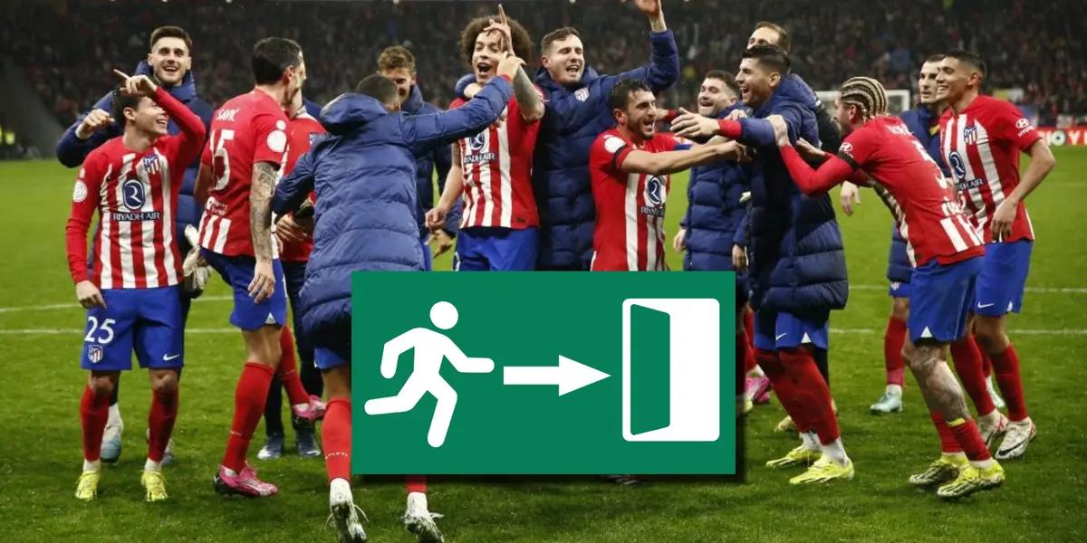 Atlético de Madrid empató contra Granada en el primer tiempo, mientras hay un jugador que ya busca su salida