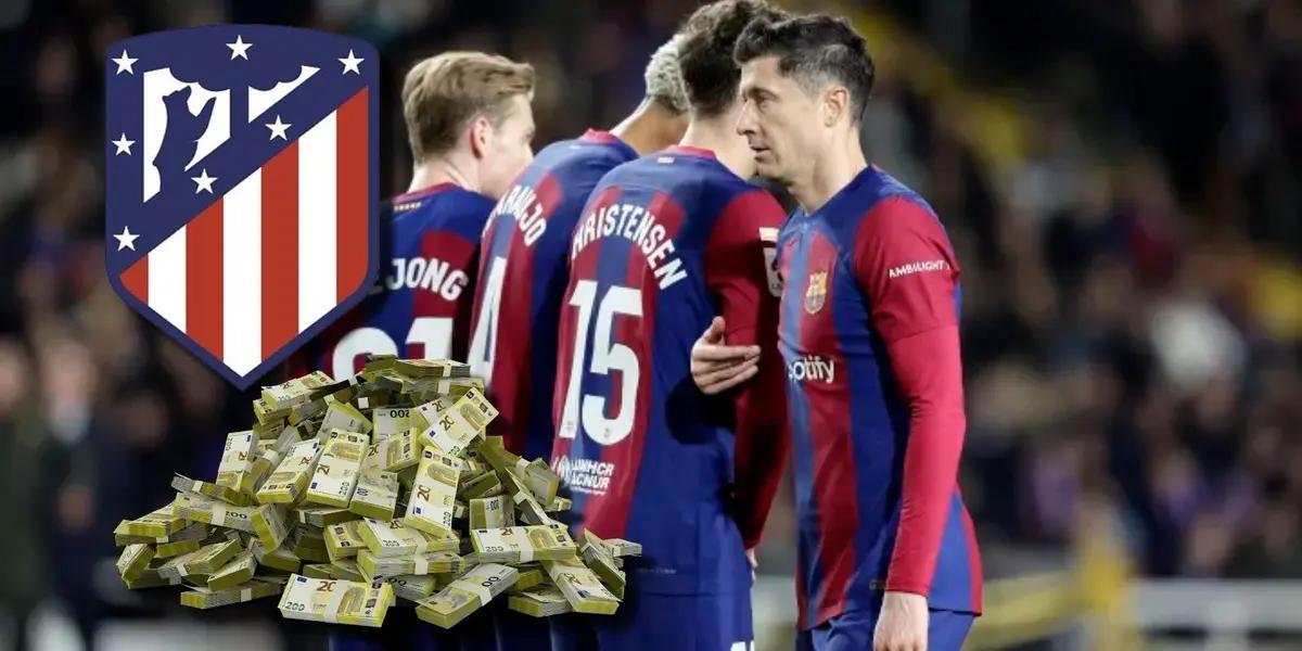 Atlético de Madrid quiere este jugador importante para su defensa, luego que en el FC Barcelona lo mandaron por atrás