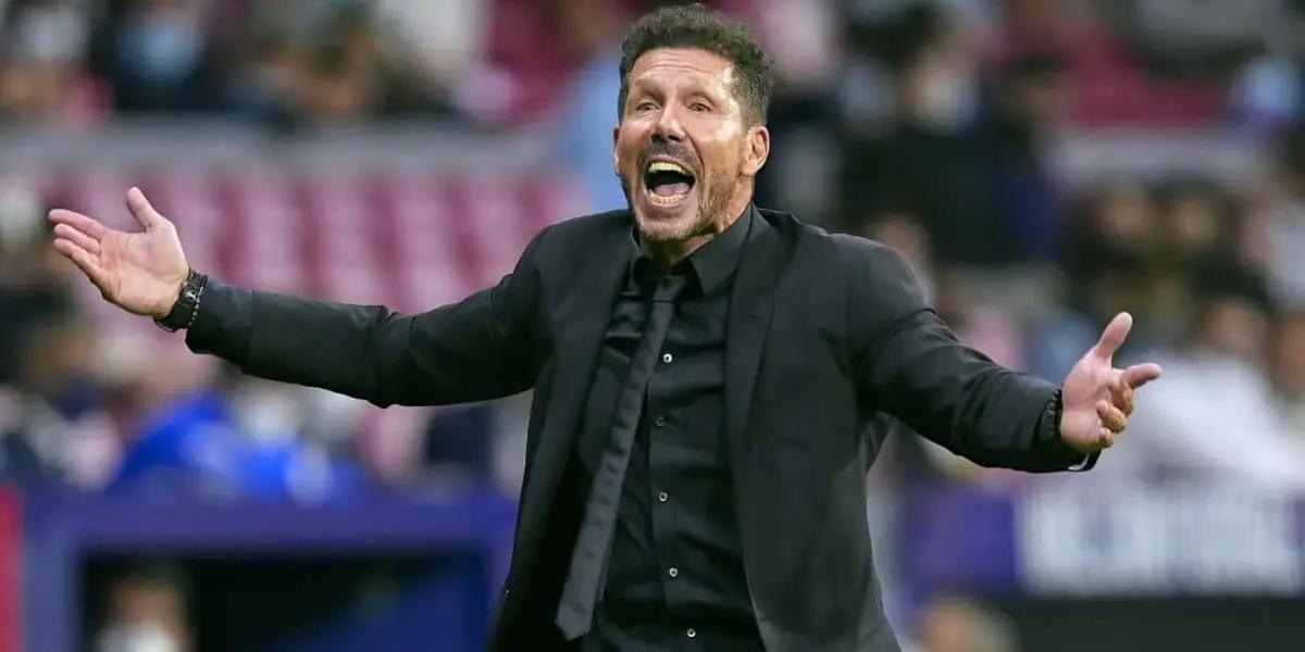 Atlético de Madrid tiene el primer jugador que no se quedará en el plantel, por decisión de Diego Simeone