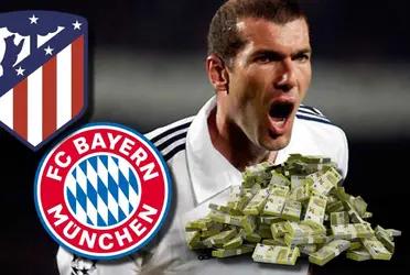 Atlético de Madrid tiene en la mira a un nuevo mediocentro, que promete mucho y su ídolo a seguir es Zinedine Zidane