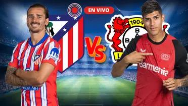 Atlético de Madrid vs Bayer Leverkusen. FOTO: Champions League