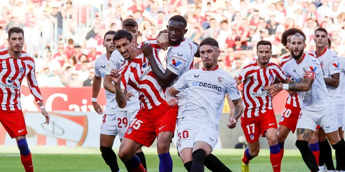Atlético de Madrid y Sevilla / Foto: LaLiga