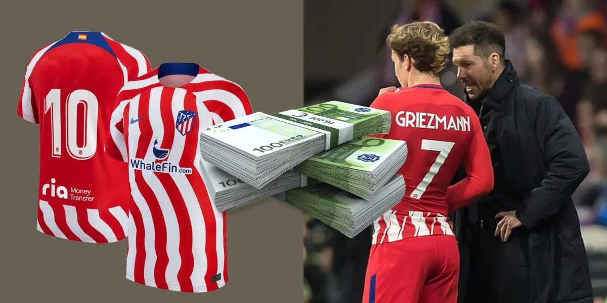 Atlético de Madrid busca un mediocentro ofensivo y ya armó un plan logístico para quedarse con un fetiche de Diego Simeone