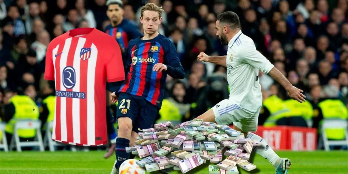 Atlético de Madrid desembolsó millones pero el jugador estaba preocupado de los partidos del FC Barcelona ante Real Madrid