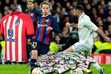 Atlético de Madrid desembolsó millones pero el jugador estaba preocupado de los partidos del FC Barcelona ante Real Madrid