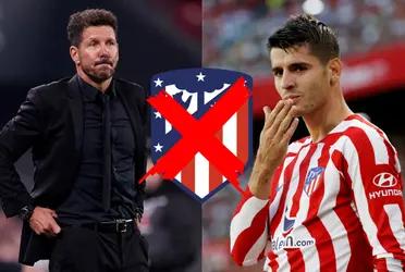 Atlético de Madrid dice chau a Álvaro Morata