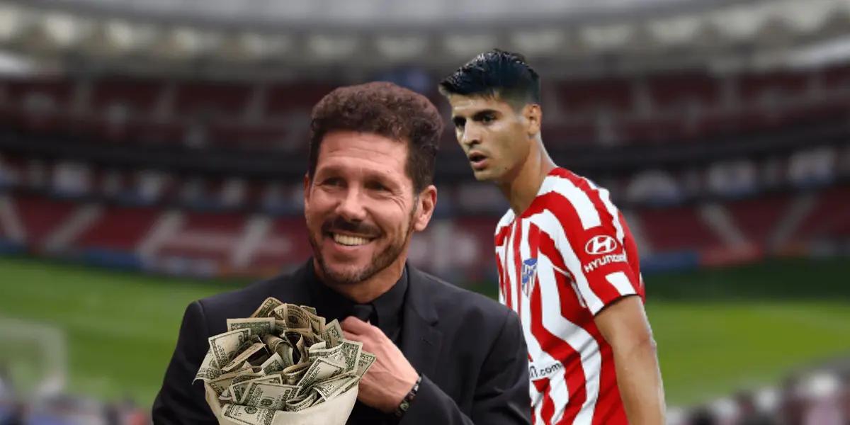 Atlético de Madrid inicia la búsqueda de un nuevo atacante, en medio de una tormenta de rumores por varias salidas