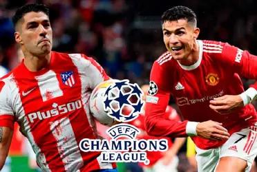 Atlético Madrid jugará ante Manchester United por los Octavos de Final de la UEFA Champions League este miércoles 23 de febrero desde las 21:00 horas en el estadio Wanda Metropolitano con televisación de DAZN y streaming de Movistar+.