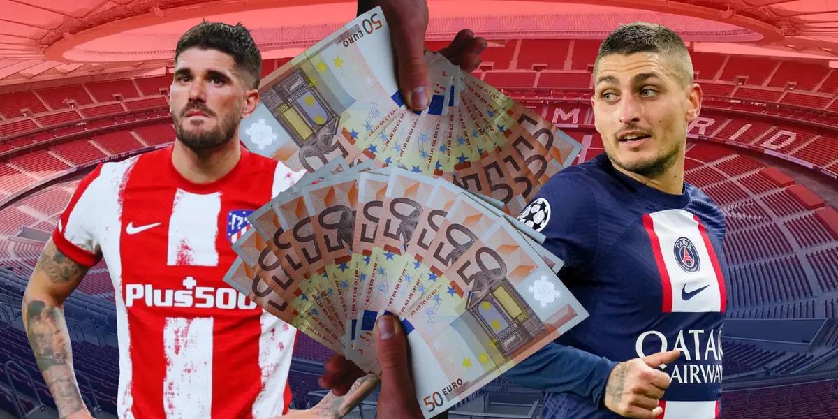 Atlético de Madrid necesita un mediocentro y Diego Simeone quiere a Marco Verratti