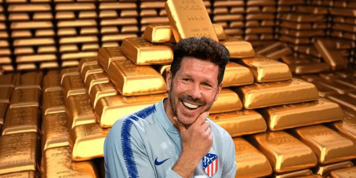 Atlético de Madrid puede hacer un negocio millonario con un jugador que llegó de casualidad y que no jugó ni un partido