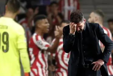 Atlético de Madrid puede perder a un jugador en esta misma semana antes que cierre el mercado el 31 de agosto
