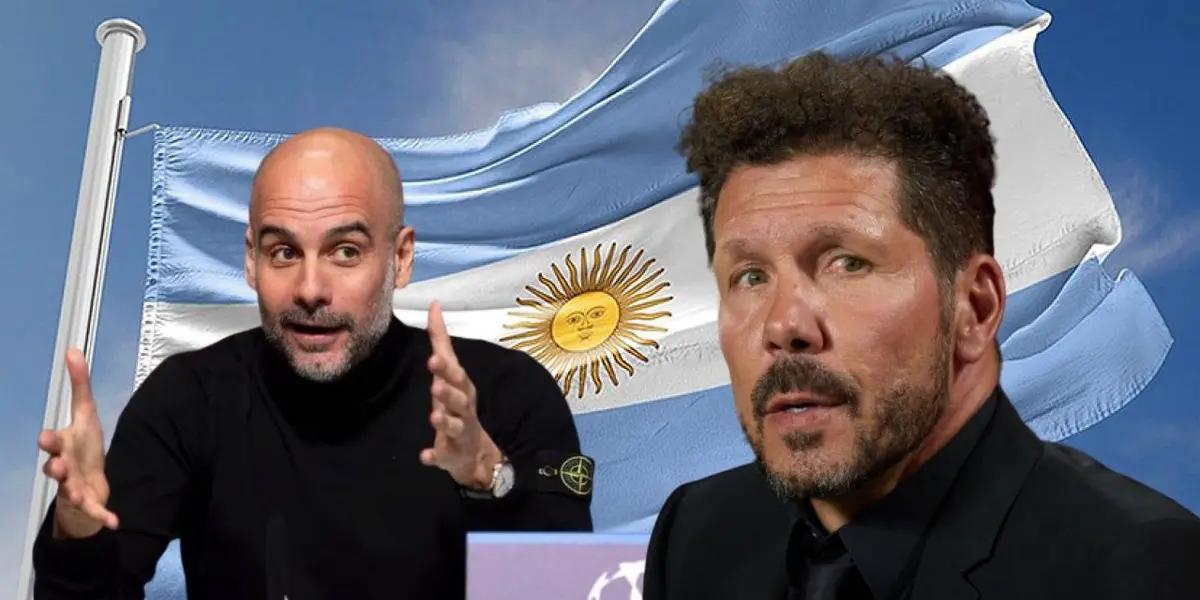 Atlético Madrid quiere robarle un fichaje estelar al Manchester City, Diego Simeone expresó sus deseos de contar con este jugador que es una de las joyas del fútbol argentino.