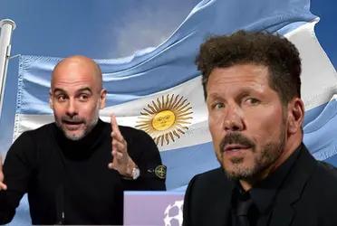Atlético Madrid quiere robarle un fichaje estelar al Manchester City, Diego Simeone expresó sus deseos de contar con este jugador que es una de las joyas del fútbol argentino.