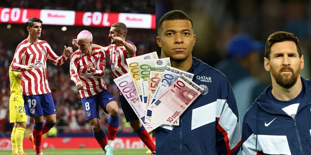 Atlético de Madrid quiere a un jugador de PSG que no es ni Lionel Messi ni Kylian Mbappé para reforzar su plantel