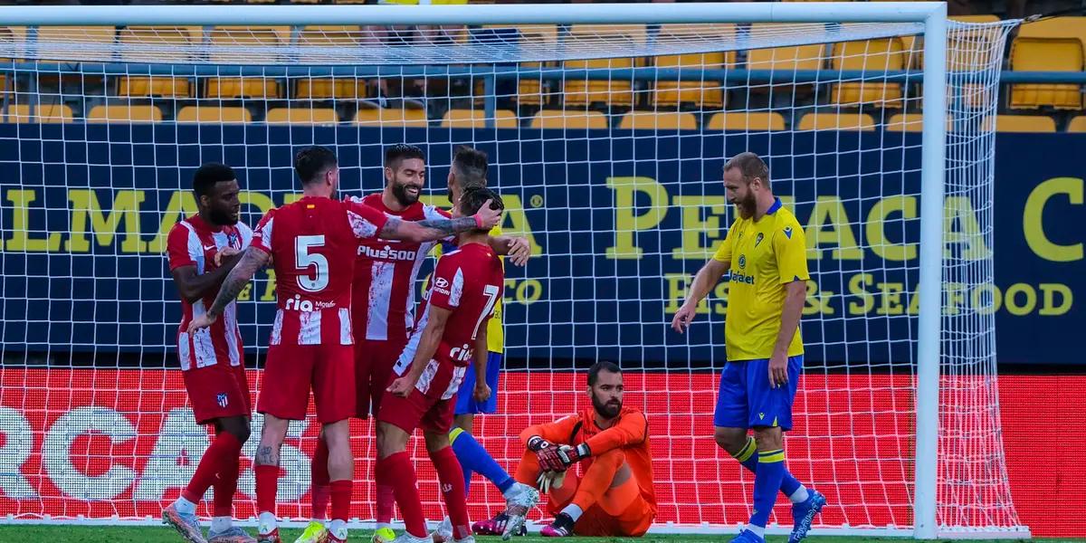 Atlético Madrid recibe este viernes 11 de marzo a las 21:00 horas al Cádiz en el Estadio Wanda Metropolitano por la Fecha 28 de la Liga. El partido será transmitido por Movistar Plus.