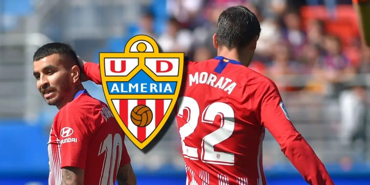 Atlético de Madrid salió con el objetivo de aplastar al Almería y Morata y Correa están en modo gol