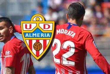 Atlético de Madrid salió con el objetivo de aplastar al Almería y Morata y Correa están en modo gol