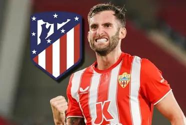 Atlético de Madrid se confió demasiado y el Almería descontó por una desconcentración de Oblak