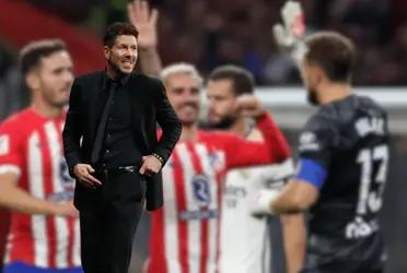 Atlético de Madrid tendría modificaciones para el duelo contra Osasuna en Pamplona pese al triunfo en el derbi