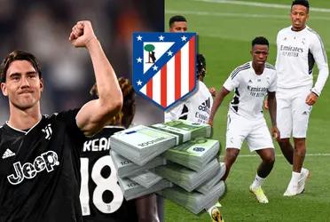 Atlético de Madrid tiene preparada una jugosa jugada para robarle a Dusan Vlahovic a Atlético de Madrid