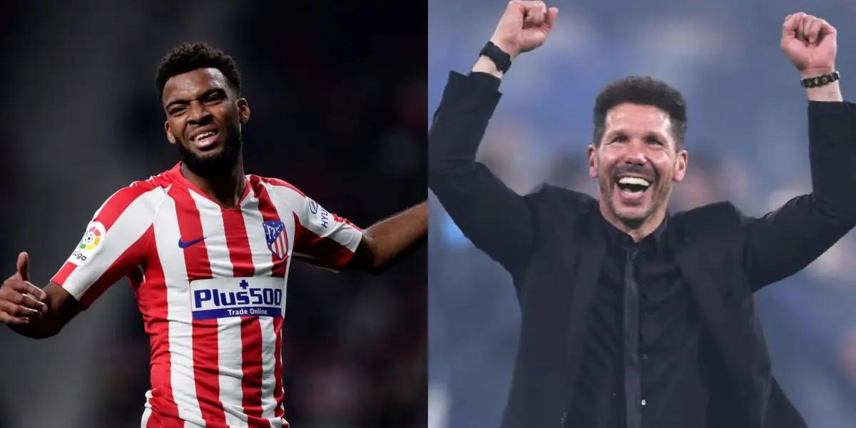 Atlético de Madrid y Diego Simeone van por un volante para darle pista de salida a Thomas Lemar