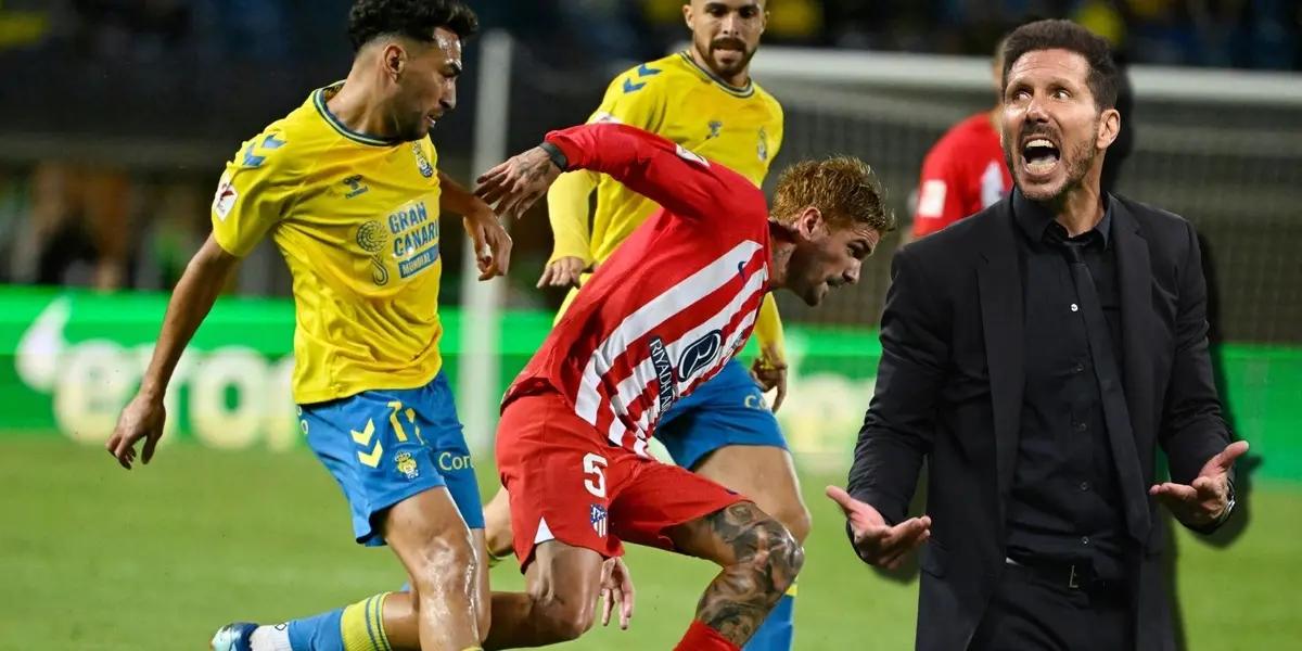 Atlético de Madrid y Las Palmas empatan en el primer tiempo, pero un jugador de los locales ha demostrado que tiene talento