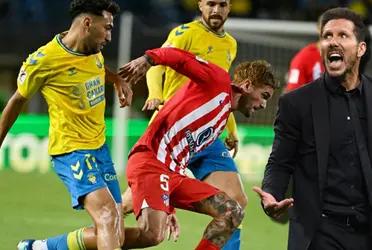 Atlético de Madrid y Las Palmas empatan en el primer tiempo, pero un jugador de los locales ha demostrado que tiene talento