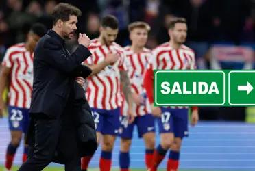 Atlético de Madrid ya perdió a dos jugadores importantes por demorarse en las ofertas y ahora Diego Simeone teme las salidas de otros dos