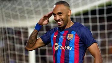 Aubameyang, ex jugador del FC Barcelona
