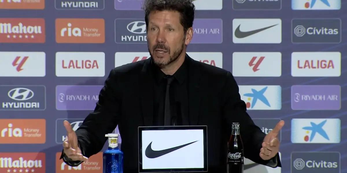 Aún ni juega la Copa del Rey, pero mira el nuevo lloro de Simeone en Atleti