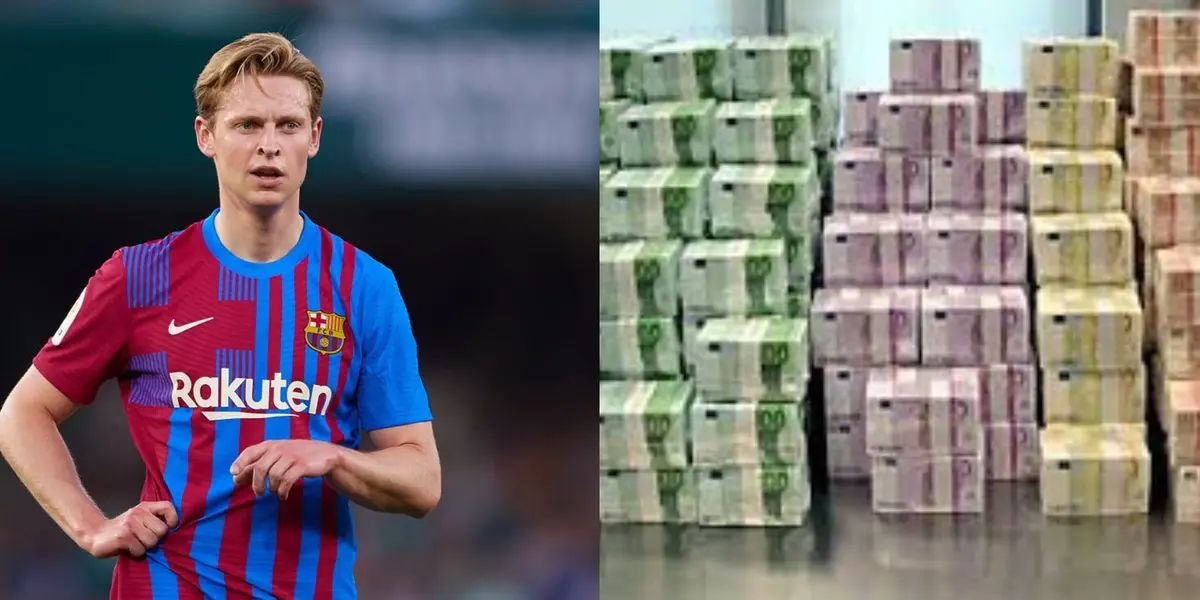 Aunque Frenkie De Jong pretende continuar en el Barcelona, si no acepta la reducción salarial propuesta por el club culé este aceptará la oferta de casi 85 millones de euros del Manchester United.